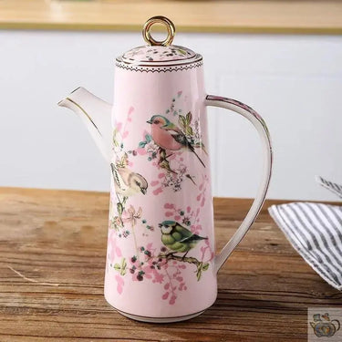 Théière en porcelaine, design campagnard Théières à la folie